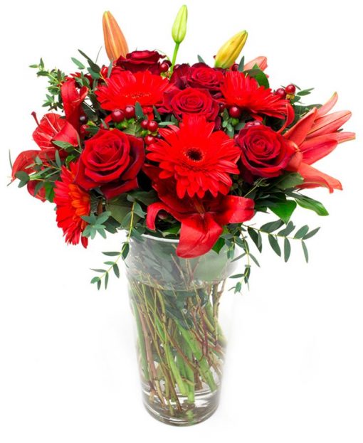 Red Subscription Flowers